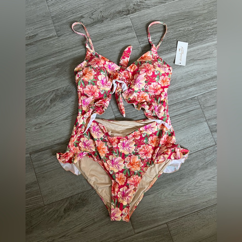 Pink Lily Swimsuit